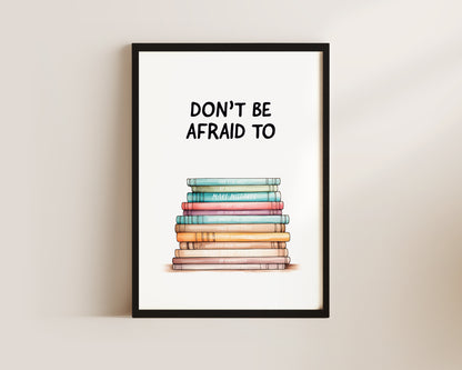 Kids Affirmation Wall Art Print