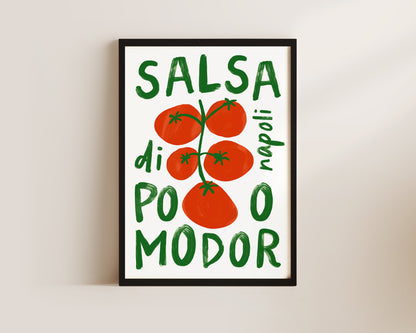 Salsa Art Wall Art Print