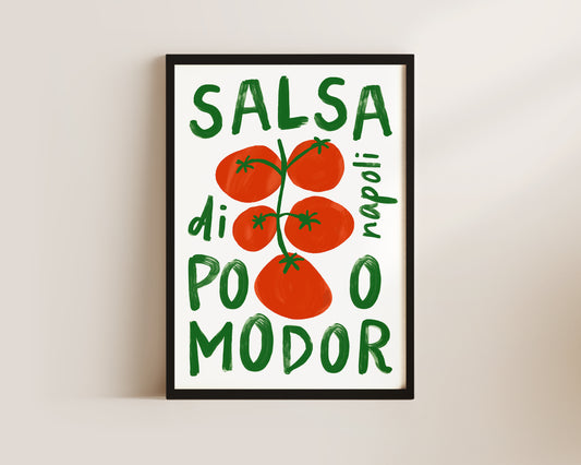 Salsa Art Print