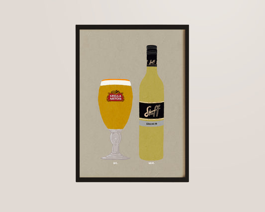 Stella Artois & Samling 88 Print