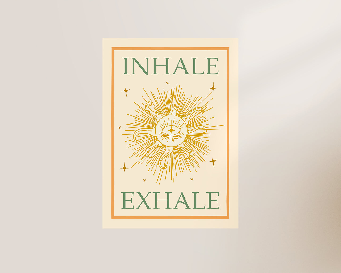 Inhale Exhale Print