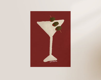 Dirty Martini Oil Pastel