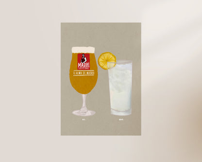 Madri & Vodka Lemonade Print