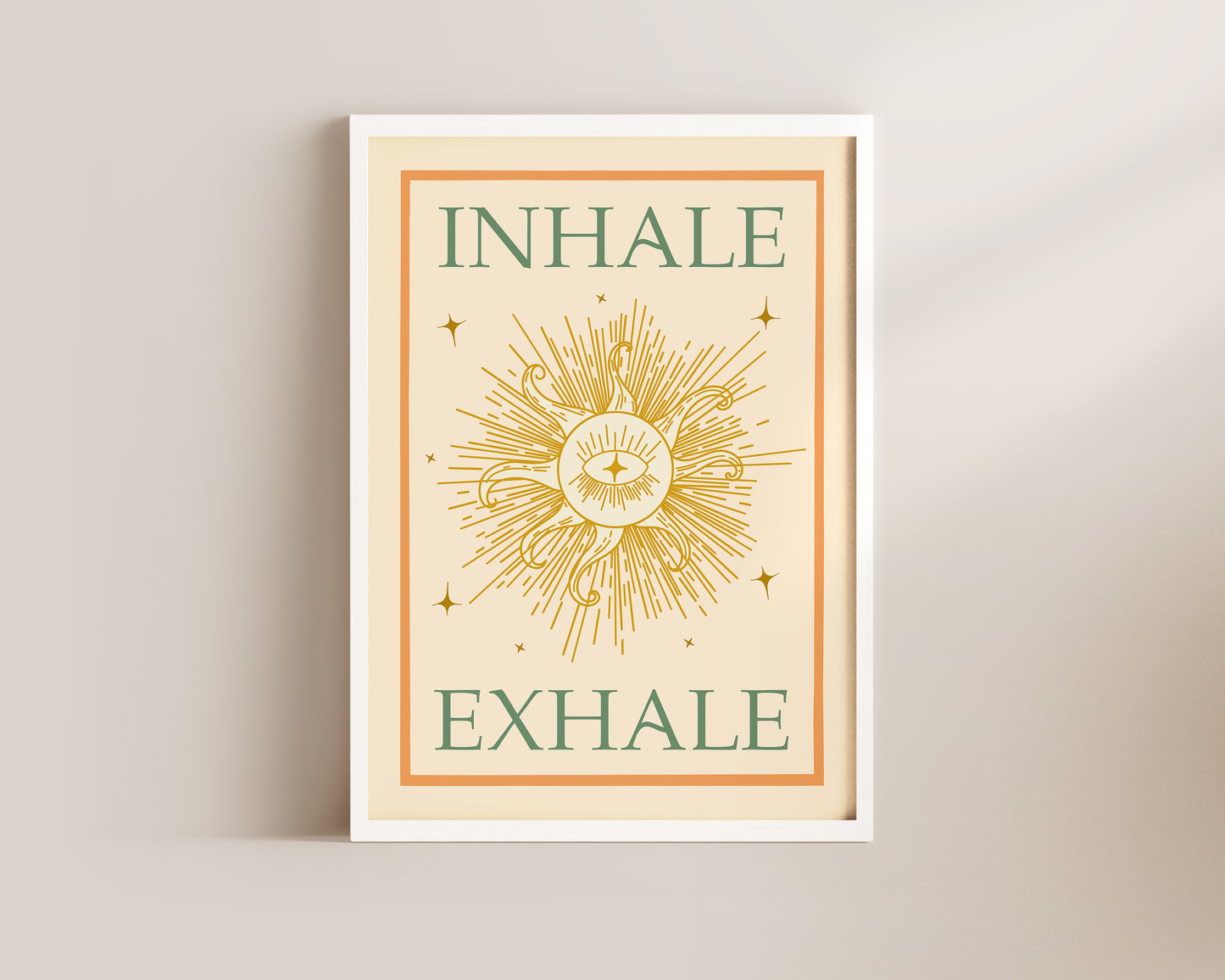 Inhale Exhale Print