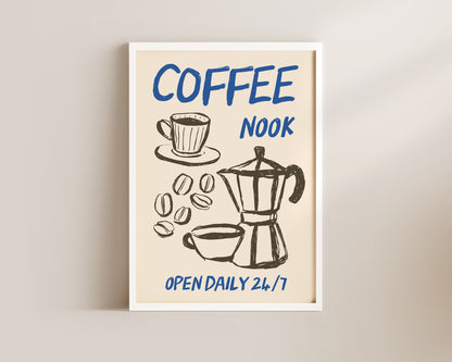 Coffee Nook Wall Art Print