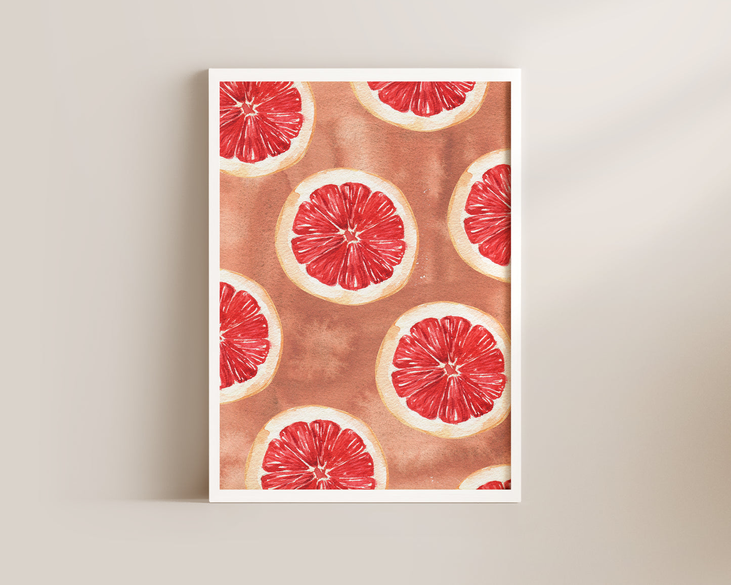 Grapefruit Art Print