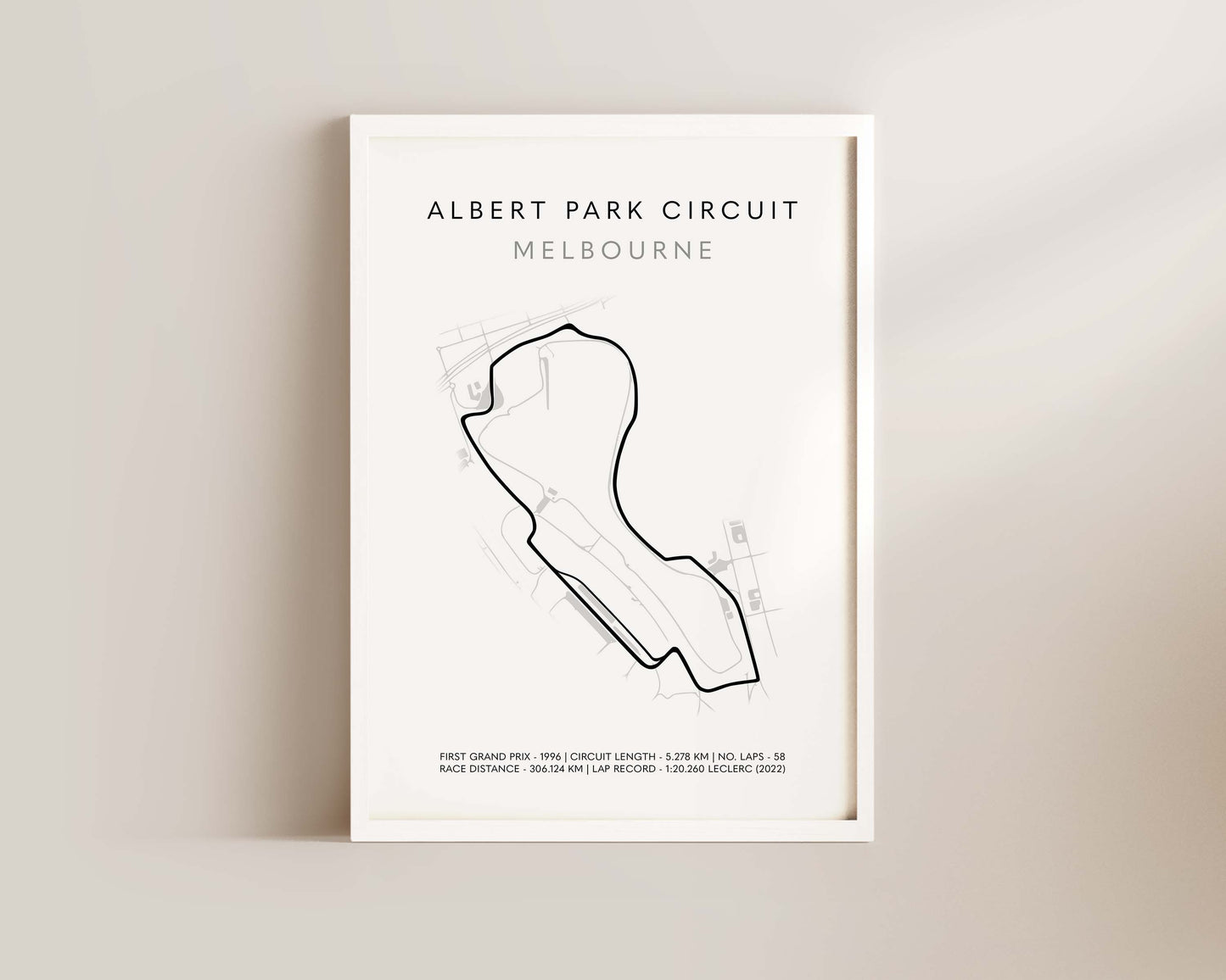 F1 Australian Grand Prix Art Poster