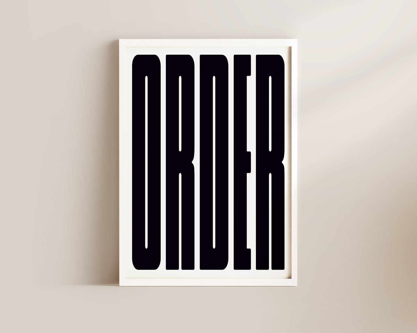 Order Art Print