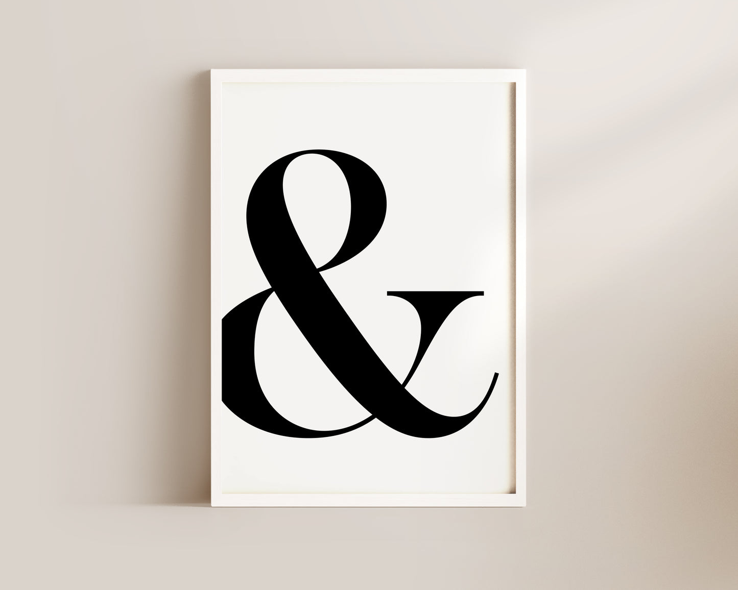 Ampersand Poster