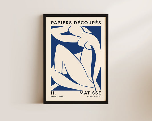 Papiers Decoupes Blue