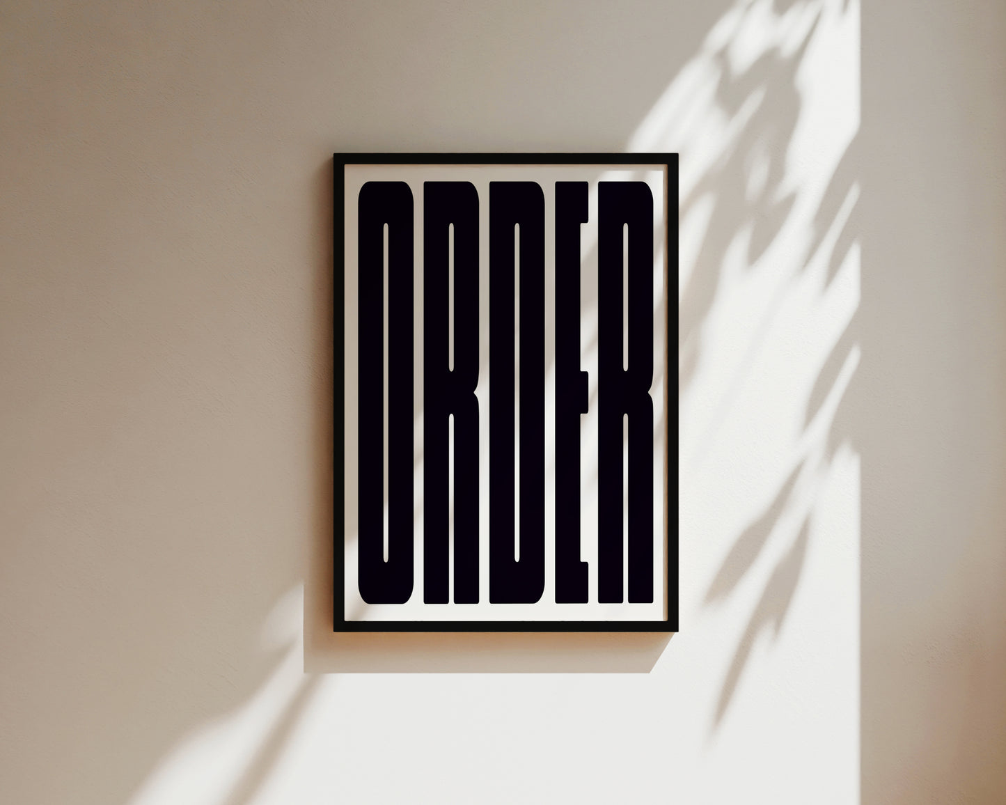 Order Art Print