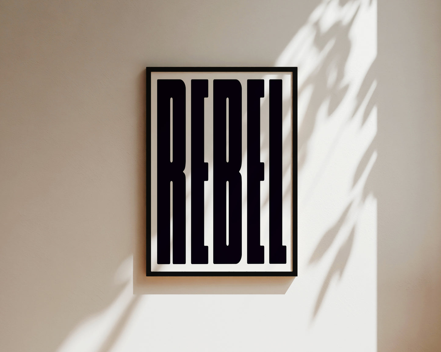 Rebel Art Print