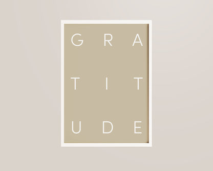 Gratitude Print