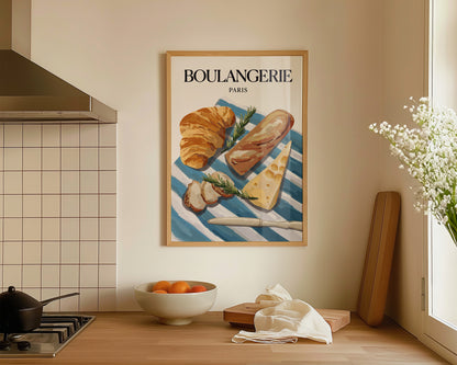 Boulangerie Art Wall Art Print