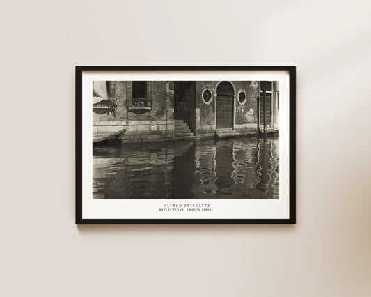 Alfred Stieglitz - Reflection In Venice