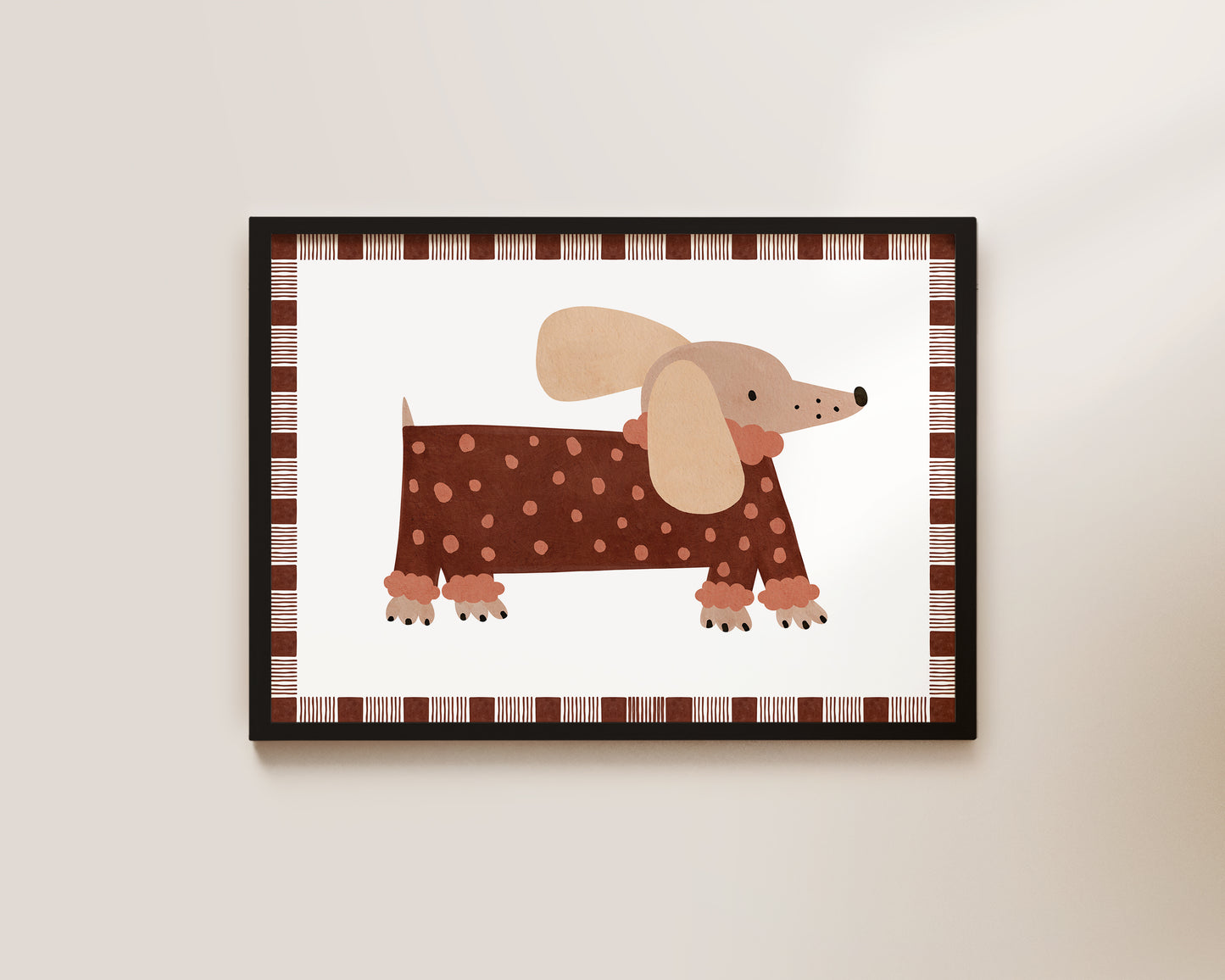 Dog Nursery Art Print