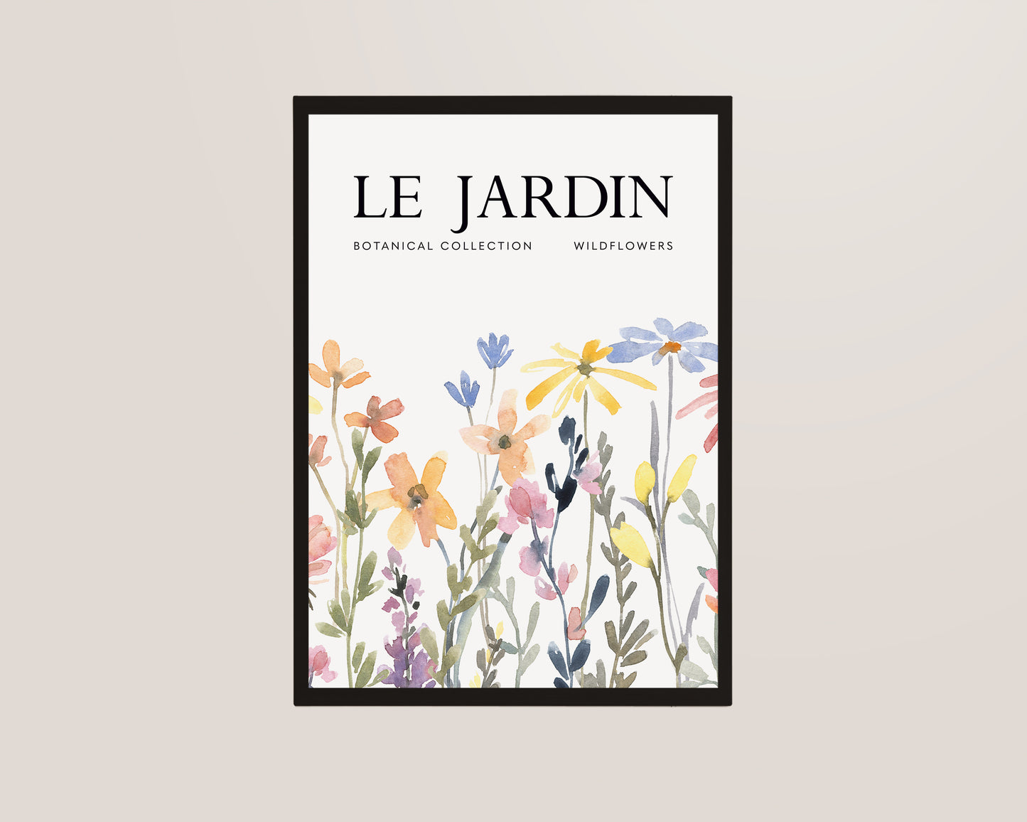 Le Jardin Wildflowers Print