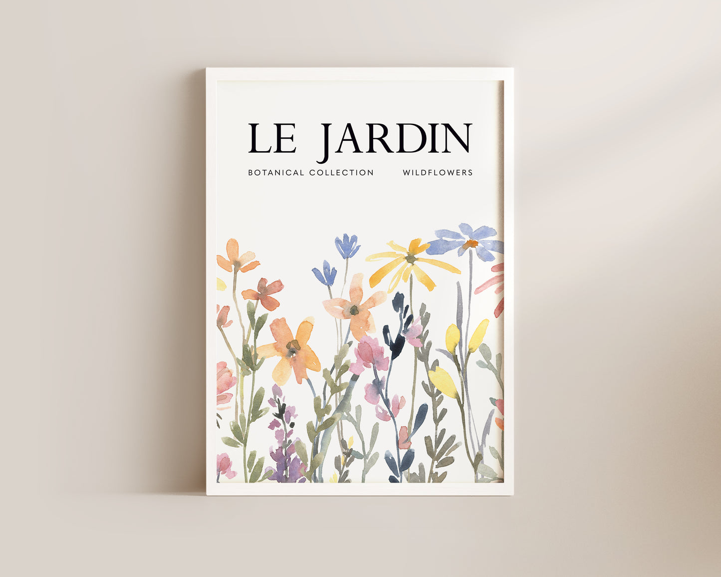 Le Jardin Wildflowers Print