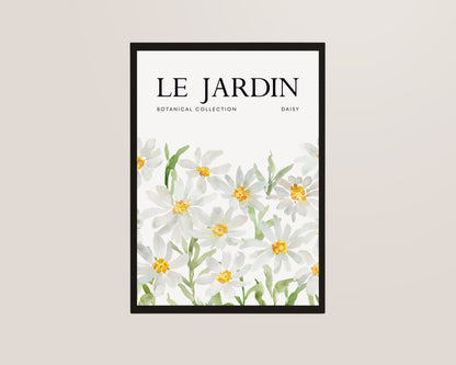 Le Jardin Daisy Wall Art Print