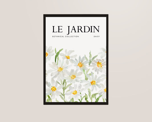 Le Jardin Daisy Print