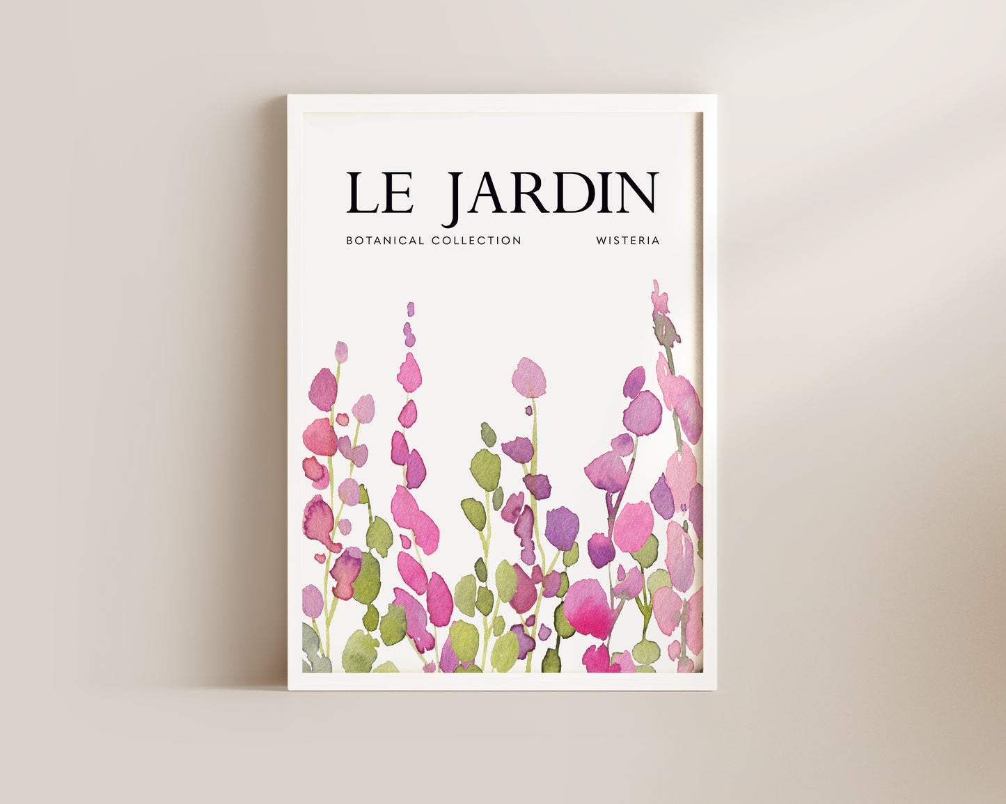 Le Jardin Wisteria Print