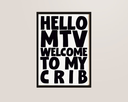 Hello MTV Print