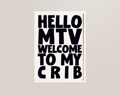 Hello MTV Print