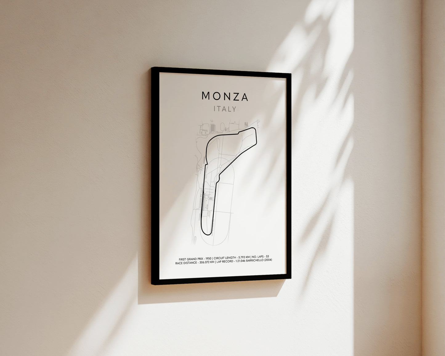 F1 Monza Italy Grand Prix Poster