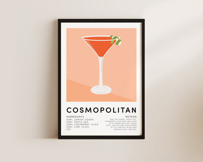 Cosmopolitan Wall Art Print