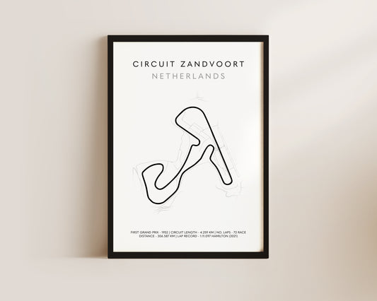 F1 Netherlands Grand Prix Art Poster