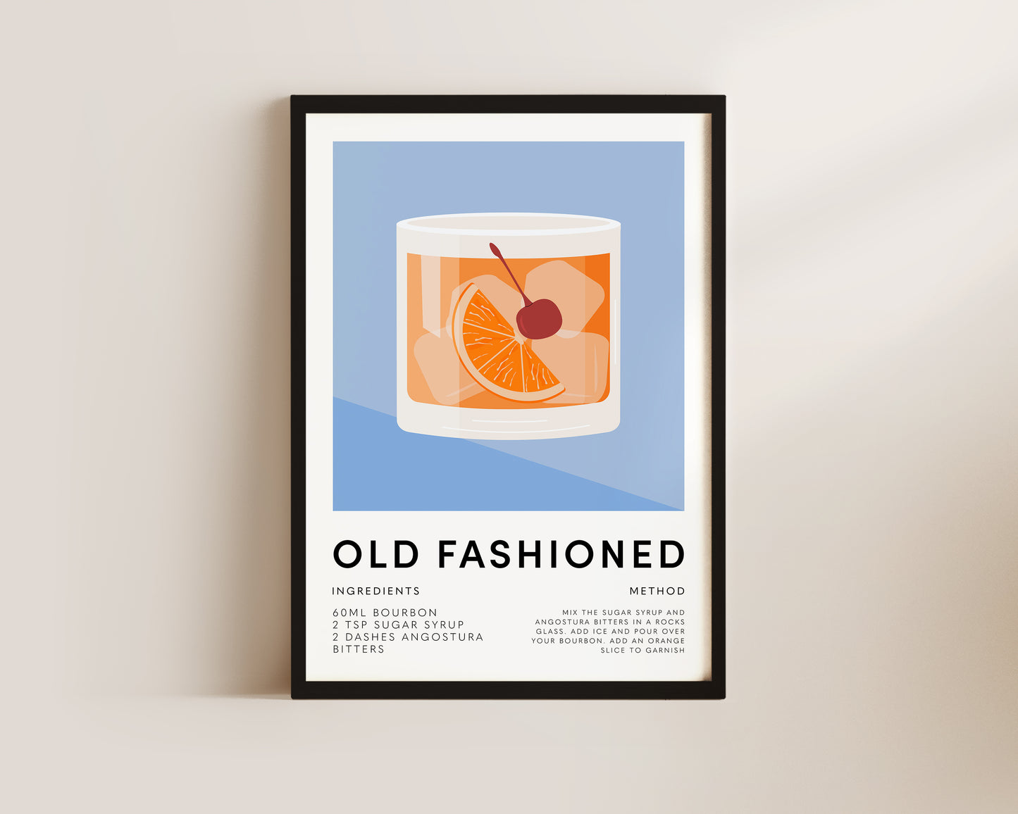 Old Fashioned Print