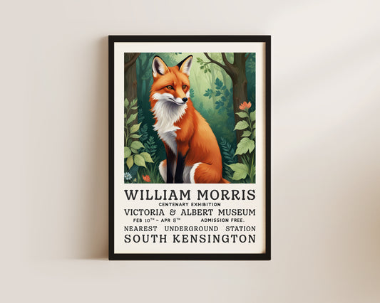 William Morris The Fox Art Print