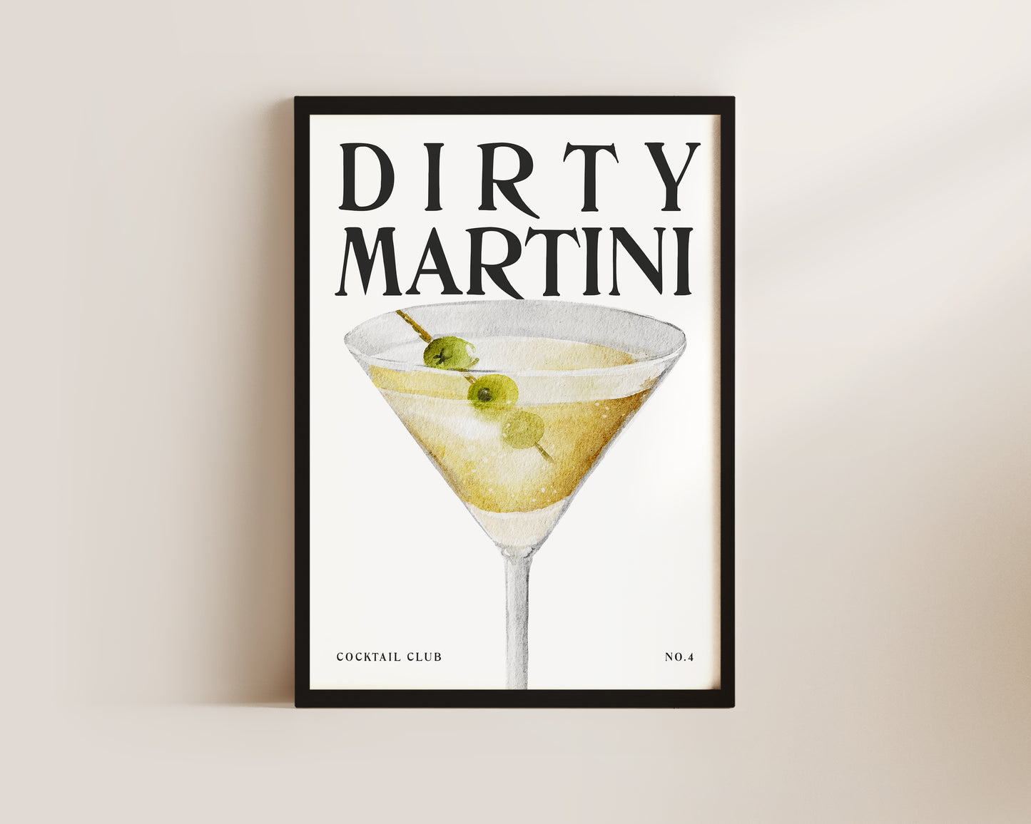 Dirty Martini Poster