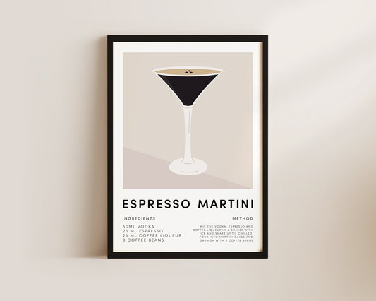 Espresso Martini Print