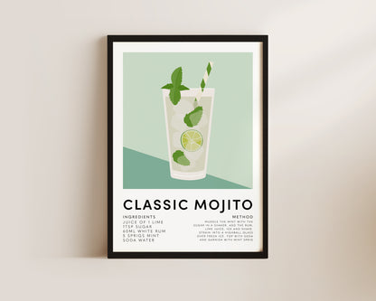 Mojito Wall Art Print