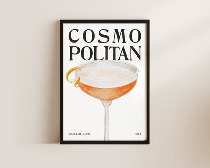 Cosmopolitan Wall Art Print