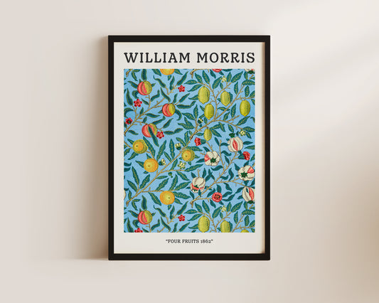 William Morris Four Fruits 1862 Art Print