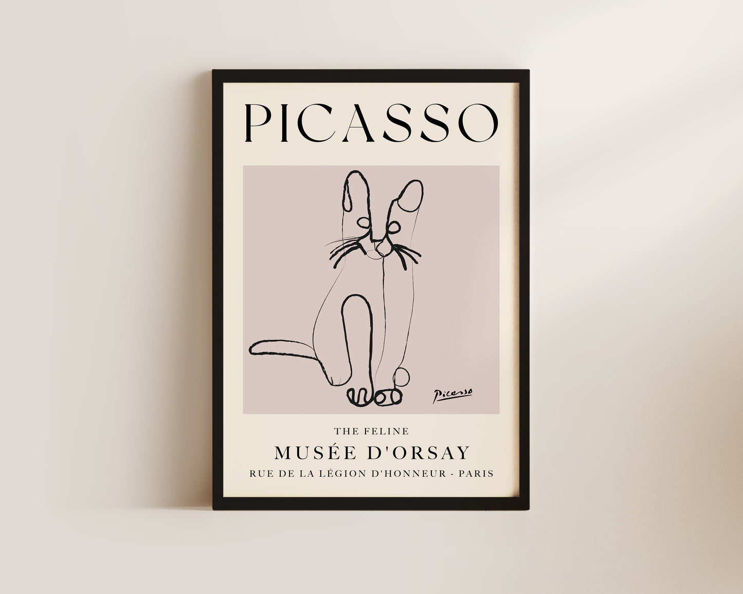 Picasso The Feline Art Print