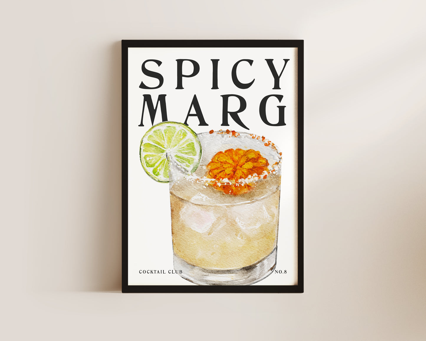 Spicy Marg Poster