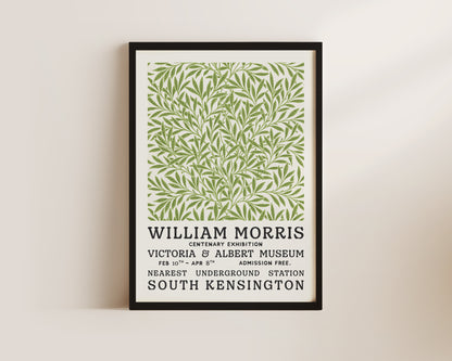 William Morris Green Vines Art Wall Art Print