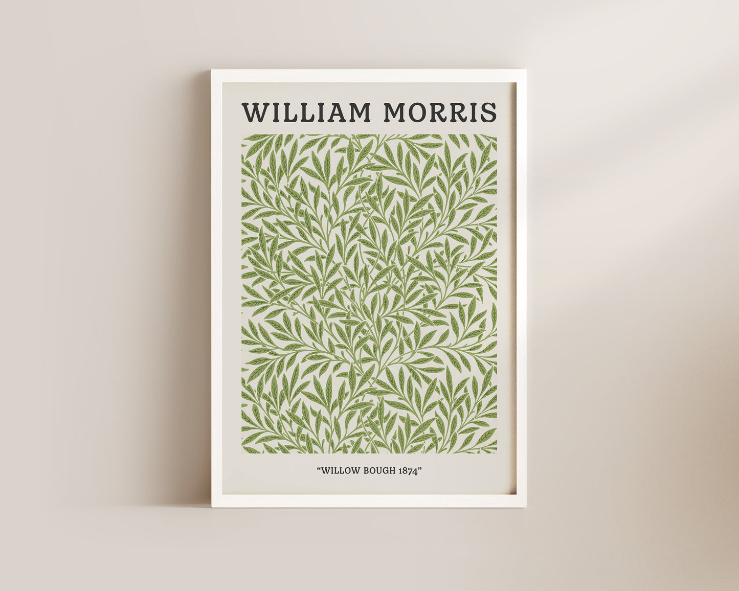 William Morris Willow Bough 1874 Art Print