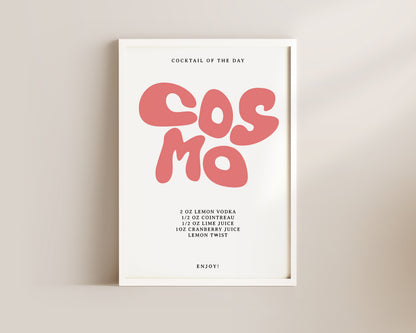 Cosmopolitan Wall Art Print