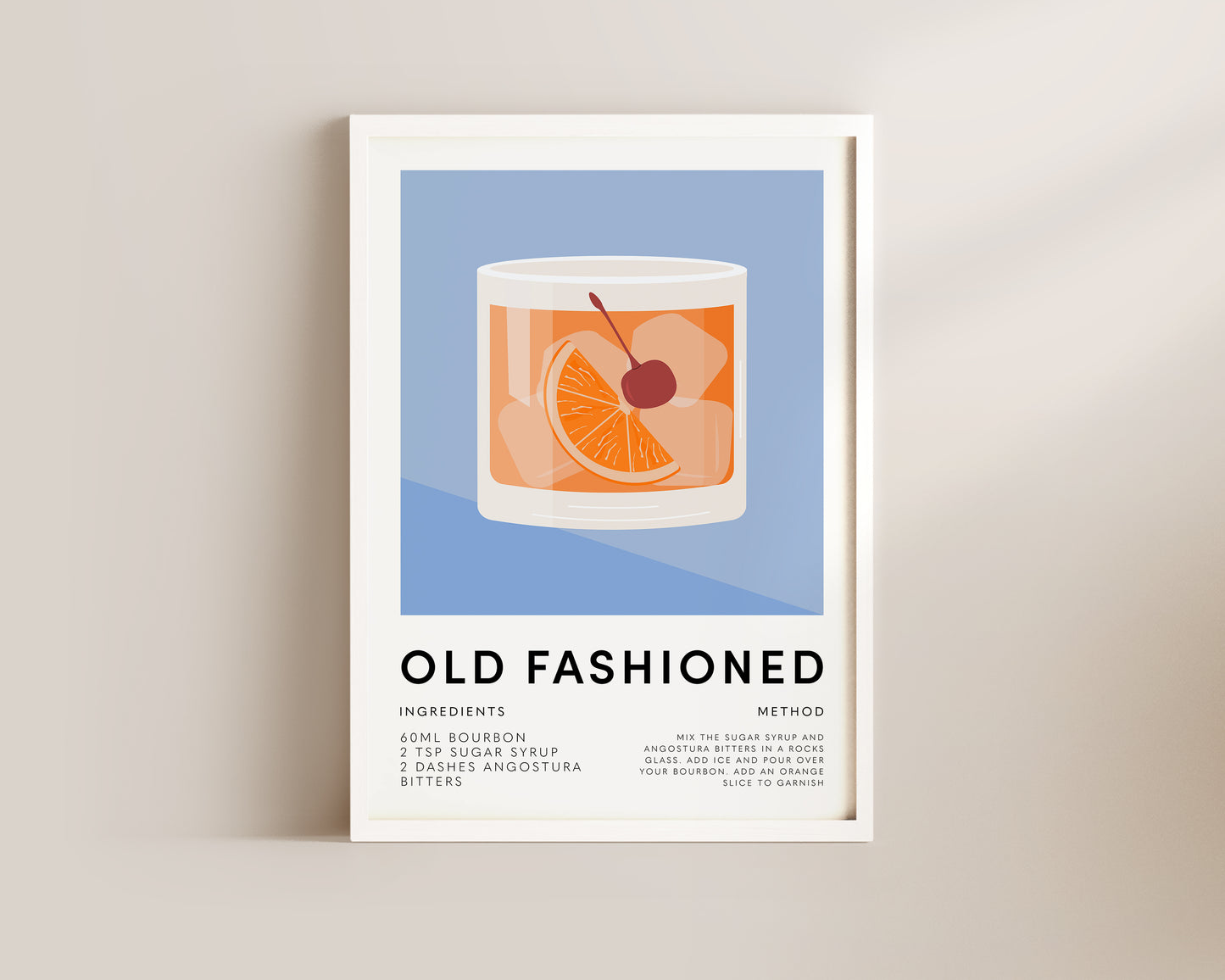 Old Fashioned Print