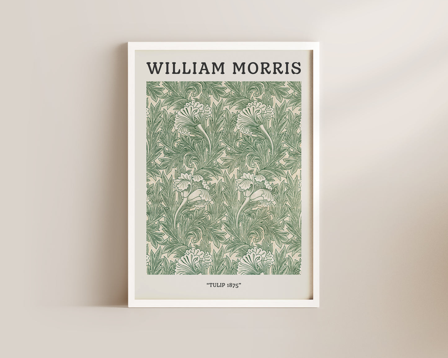 William Morris Tulip 1875 Art Print