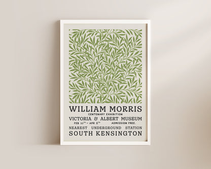 William Morris Green Vines Art Wall Art Print