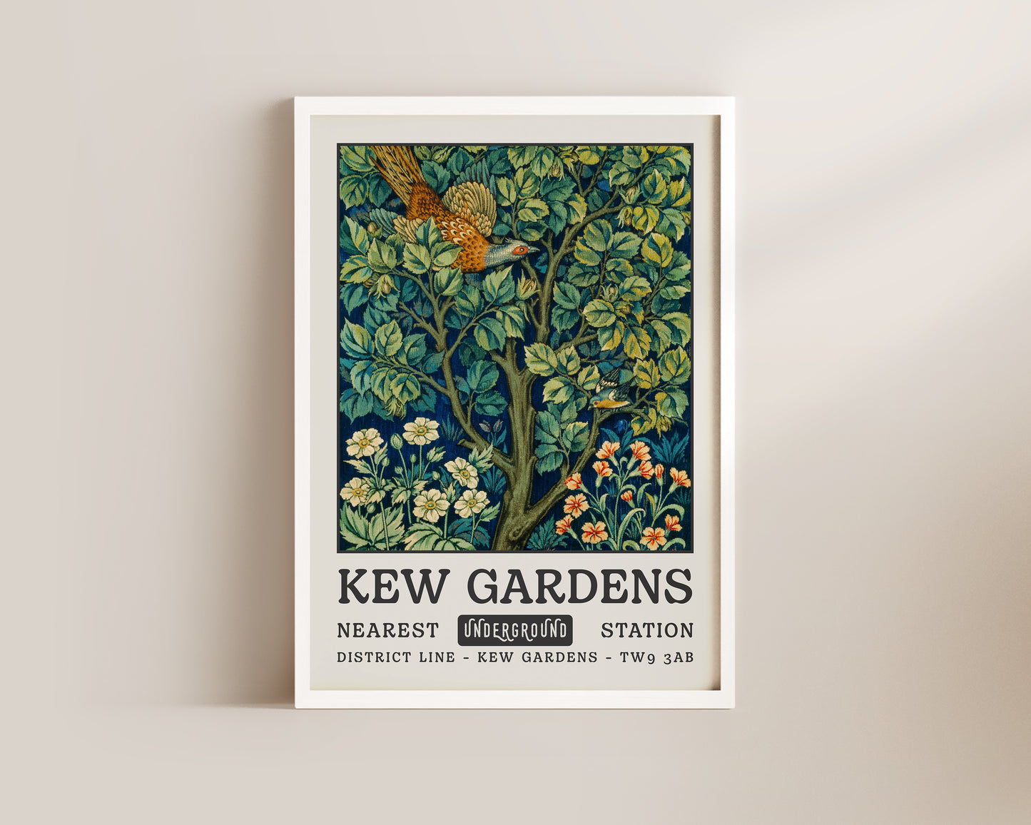 Kew Gardens Tapestry Art Print