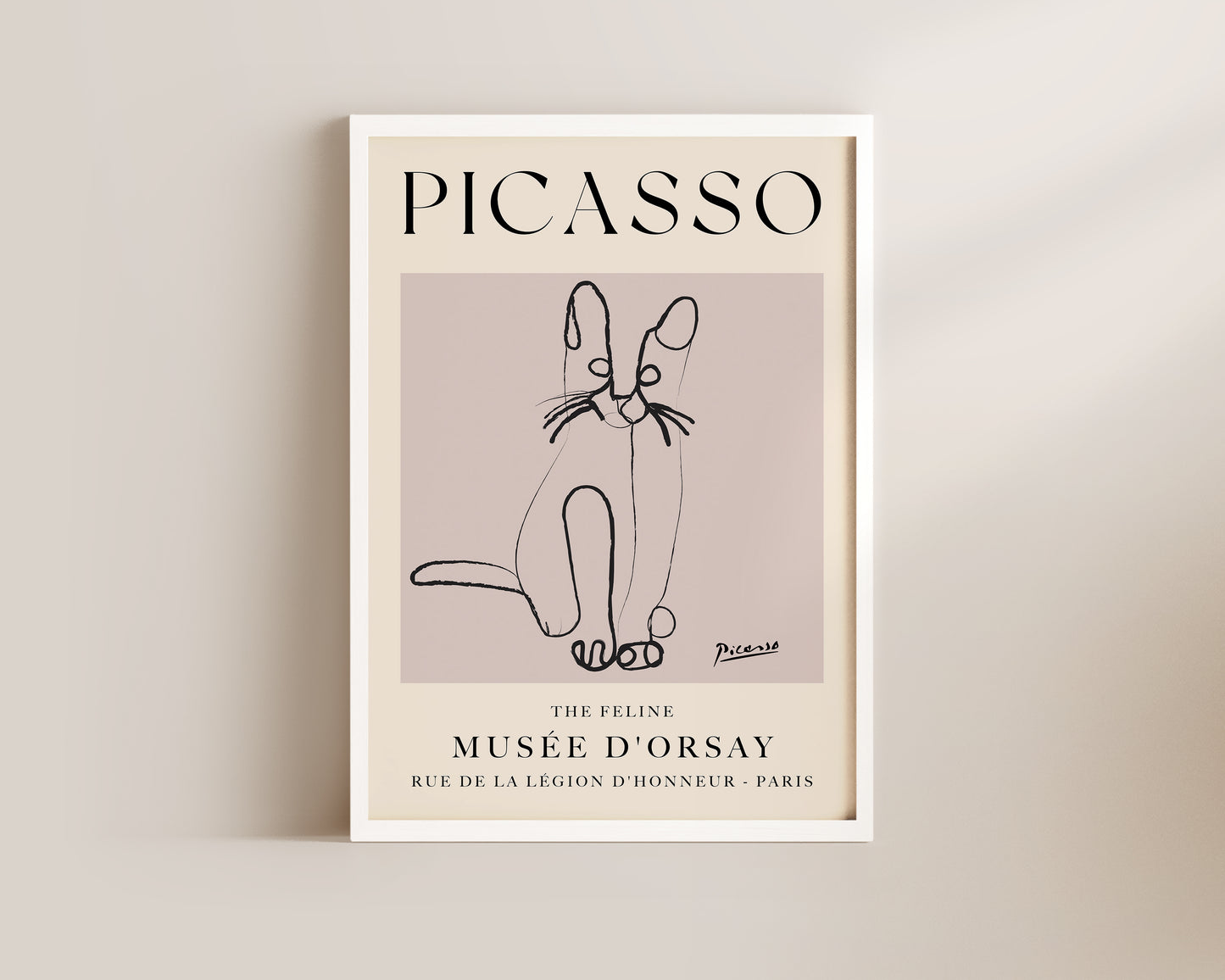 Picasso The Feline Art Print