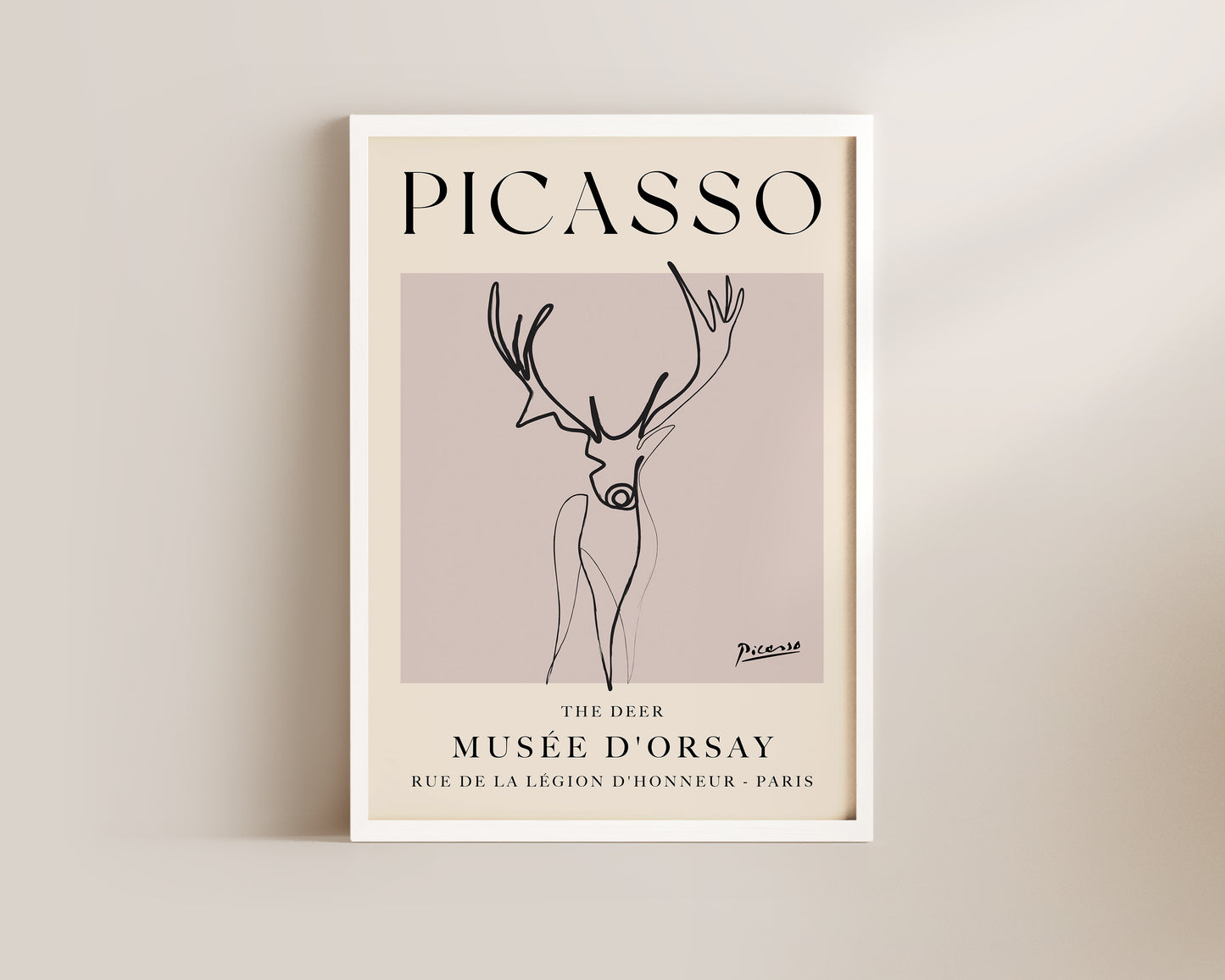 Picasso The Deer Art Print