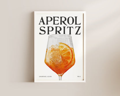 Aperol Spritz Wall Art Print