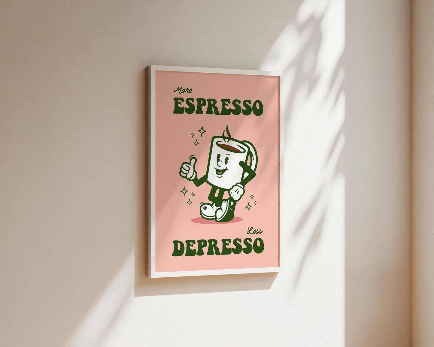 More Espresso Less Depresso Poster